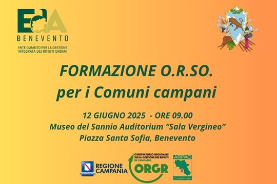 Piattaforma O.R.So., Giornata di formazione a Benevento