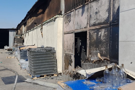 Incendio Napoli – via Comunale Limitone d’Arzano, attivato il monitoraggio diossine