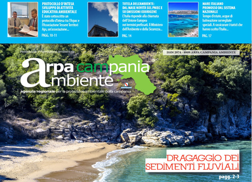 E' on line il Magazine "Arpacampania Ambiente" del 31 luglio 2023