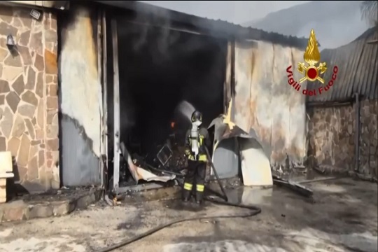 Incendio a Barra (Napoli) del 5 maggio. Diossine: concentrazioni in diminuzione