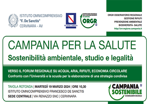 ORGR, Tavola Rotonda Campania per la salute