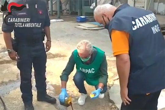 Scarico abusivo di reflui, operazione del Noe nel porto turistico di Castellammare